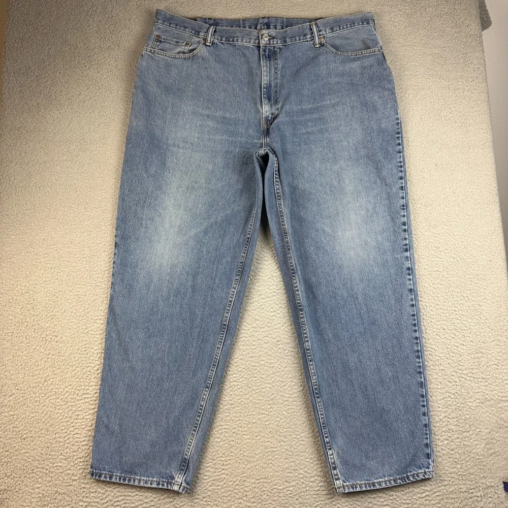 Levi's 560 Jeans Mens‎ 46 Blue High Rise Comfort Fit Baggy 90s Y2K Loose Skate